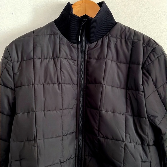 RAINS Liner High Neck Jacket Black NWT - Picture 8 of 16